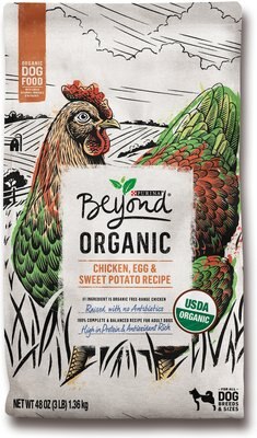 Purina Beyond Organic Chicken, Egg & Sweet Potato Recipe Dry Dog Food, slide 1 of 1
