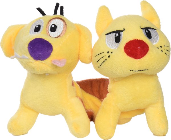 Fetch For Pets Nickelodeon CatDog Squeaky Plush Dog Toy slide 1 of 5