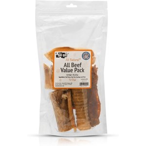 GoGo Pet Products All Beef Value Pack Dog Treats, 1.7-lb bag