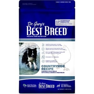 Dr. Gary's Best Breed Holistic Countryside Recipe Dry Dog Food, 4-lb bag
