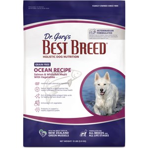 Dr. Gary's Best Breed Grain-Free Ocean Recipe Dry Dog Food, 13-lb bag