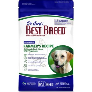 Dr. Gary's Best Breed Grain-Free Farmer's Recipe Dry Dog Food, 4-lb bag