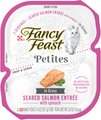 Fancy Feast Petites In Gravy Seared Salmon With Spinach Entrée Wet Cat Food, 2.8-oz, case of 12