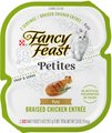 Fancy Feast Petites Pate Braised Chicken Entrée Wet Cat Food, 2.8-oz, case of 12