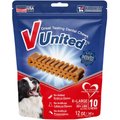 Koowill V United Great Tasting Dental Chews X-Large Grain-Free Dental Dog Treats, 10 count