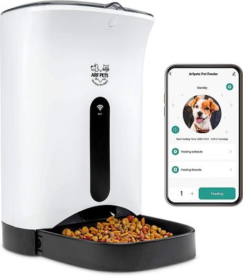 Arf Pets Automatic Smart Feeder Dog & Cat Food Dispenser, slide 1 of 1