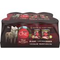 Purina ONE SmartBlend True Instinct Classic Ground Grain-Free Variety Pack Canned Dog Food, 13-oz can, case of 12