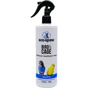 EcoSpaw Unscented Bird & Cage Cleaner, 16-oz bottle