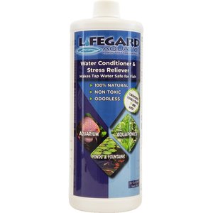 Lifegard Aquatics Water Conditioner & Stress Reliever Fish Pond Treatment, 32-oz bottle