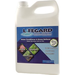 Lifegard Aquatics Water Conditioner & Stress Reliever Fish Pond Treatment, 128-oz bottle