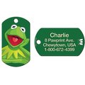 Quick-Tag Disney's Muppets Kermit Military Personalized Dog & Cat ID Tag