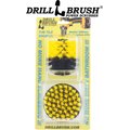 Drillbrush Power Scrubber 2-Piece Pet Hair Removal Kit, Medium Bristle Drill Brush