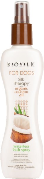 BioSilk Silk Therapy Organic Coconut Waterless Dog Bath Spray slide 1 of 2