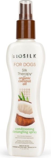 BioSilk Silk Therapy Organic Coconut Oil Conditioning & Detangling Dog Spray slide 1 of 2