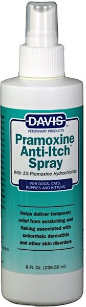 Davis Pramoxine Anti-Itch Dog & Cat Spray, 8-oz bottle slide 1 of 3
