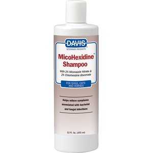Davis MicoHexidine Dog & Cat Shampoo, 12-oz bottle
