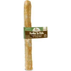Fieldcrest Farms Nothin' To Hide Rawhide Alternative Large Roll 10" Chicken Flavor Natural Chew Dog Treats, 1 count