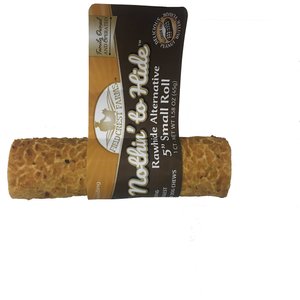 Fieldcrest Farms Nothin' To Hide Rawhide Alternative Small Roll 5" Peanut Butter Flavor Natural Chew Dog Treats, 1 count