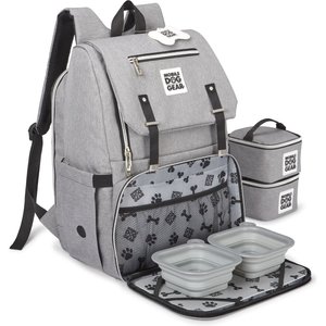 Mobile Dog Gear Ultimate Week Away Backpack, Small, Light Gray
