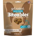 Get Naked Biteables Functional Senior Health Real Chicken Recipe Dog Treats, 6-oz bag