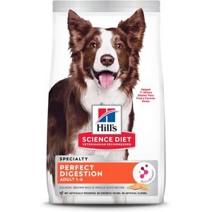 Hill's Science Diet Adult Perfect Digestion Salmon Dry Dog Food, 3.5-lb bag