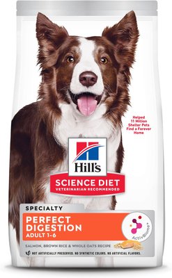 Hill's Science Diet Adult Perfect Digestion Salmon Dry Dog Food, slide 1 of 1