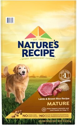 Nature's Recipe Mature Lamb & Rice Recipe Dry Dog Food, slide 1 of 1