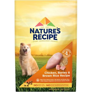 Nature's Recipe Adult Chicken & Rice Recipe Dry Dog Food, 12-lb bag