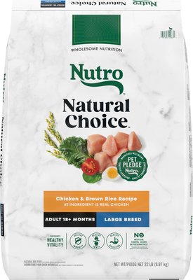 Nutro Natural Choice Large Breed Adult Chicken & Brown Rice Recipe Dry Dog Food, slide 1 of 1