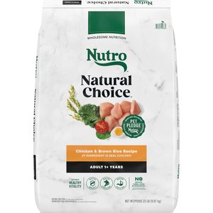 Nutro Natural Choice Chicken & Brown Rice Recipe Dry Dog Food, 22-lb bag
