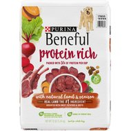 Purina Beneful Protein Rich Natural Lamb & Venison Adult Dry Dog Food, 12-lb bag