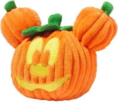 Disney Halloween Mickey Mouse Pumpkin Cat Toy with Catnip, slide 1 of 1