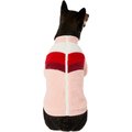 Frisco Colorblock Pop Dog & Cat Zippered Sherpa Fleece Vest, Medium
