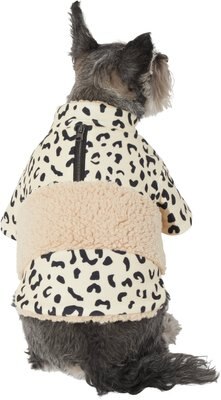 Frisco Beige Cheetah Dog & Cat Jacket, slide 1 of 1