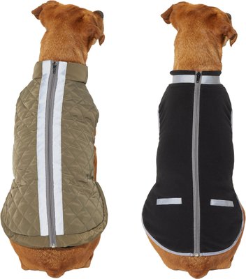 Frisco Reflective 2-in-1 Dog & Cat Fleece Coat, slide 1 of 1
