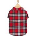 Frisco Red Plaid Dog & Cat Flannel Shirt, Small
