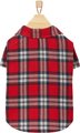 Frisco Red Plaid Dog & Cat Flannel Shirt, Medium