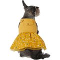 Frisco Corduroy Floral Dog & Cat Strap Dress, Medium