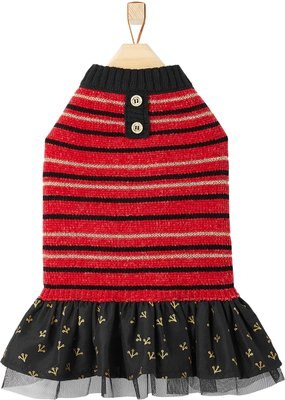 Frisco Chenille Knit Striped Dog & Cat Dress, slide 1 of 1