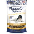 ProDen PlaqueOff System Crunchy Bites Large Breed Chicken Flavor Dental Dog Treats, 6-oz bag