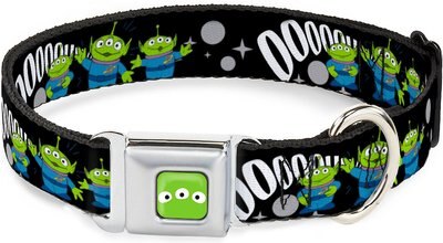 Buckle-Down Toy Story 3-Aliens Polyester Dog Collar, slide 1 of 1