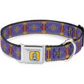 Buckle-Down Aladdin Magic Carpet Polyester Dog Collar, Medium Wide: 16 to 23-in neck, 1.5-in wide