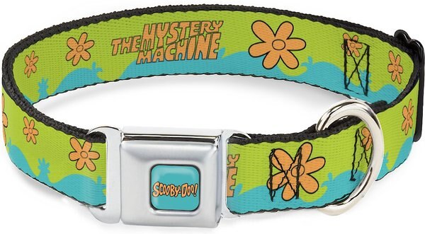 Buckle-Down Scooby Doo Mystery Machine Polyester Dog Collar, Small: 9.5 to 13-in neck, 1-in wide slide 1 of 9