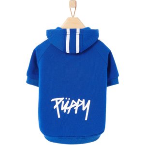 Frisco Püppy Dog & Cat Athletic Hoodie, Blue, XXX-Large