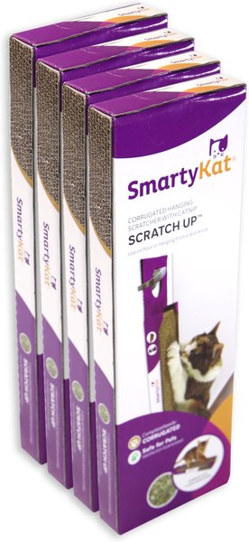 SmartyKat Scratch Up Cat Toy, 4 count slide 1 of 6