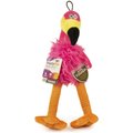 TrustyPup Silent Squeak Flamingo Squeaky Dog Plush Toy, Large
