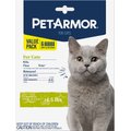 PetArmor Flea & Tick Spot Treatment for Cats, over 1.5 lbs, 6 doses (6-mos. supply)