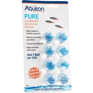 Aqueon PURE Bacteria Supplement, 30-gal, 8 count