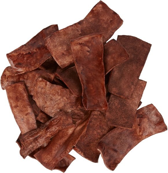 Bones & Chews Beef Basted Rawhide Chips Dog Treats, 16-oz slide 1 of 6