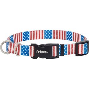 Americana Dog Collar, LG - Neck: 18 – 26-in, Width: 1-in